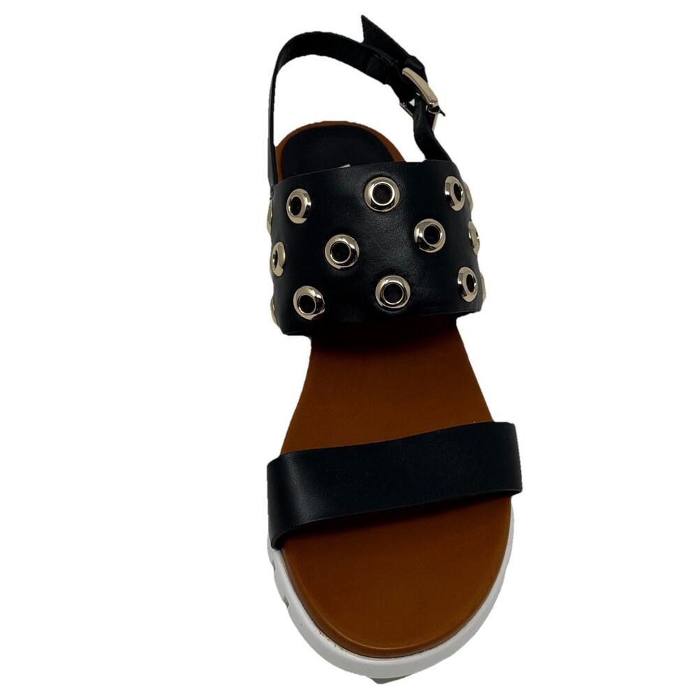 Vaneli black sandals shoes 7.5 - Picture 2 of 4